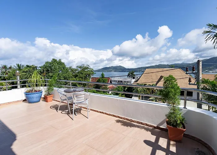 Patong Blue House Panorama View